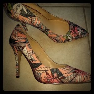Jessica Simpson Floral Stiletto
